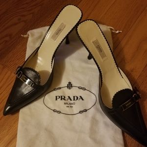 Prada Mimi mules 38 1/2
